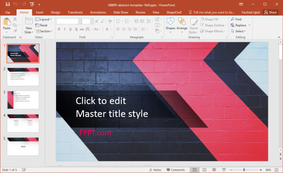 Free Playful PowerPoint Template