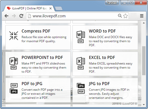 compress pdf online ilovepdf