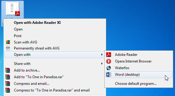 pdf reader with text reflow