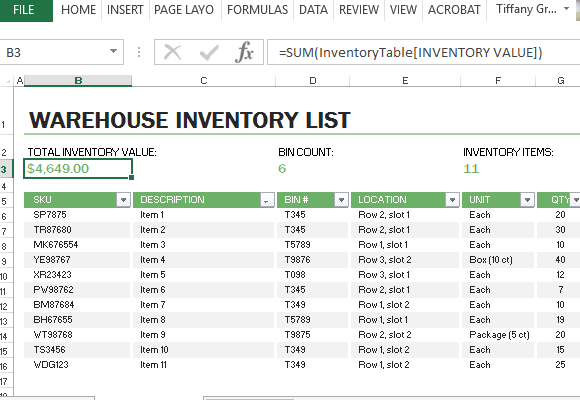 my stock inventory manager