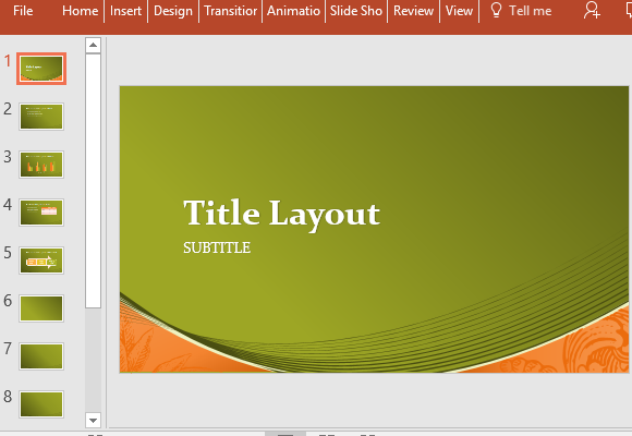 Free Template Powerpoint Office