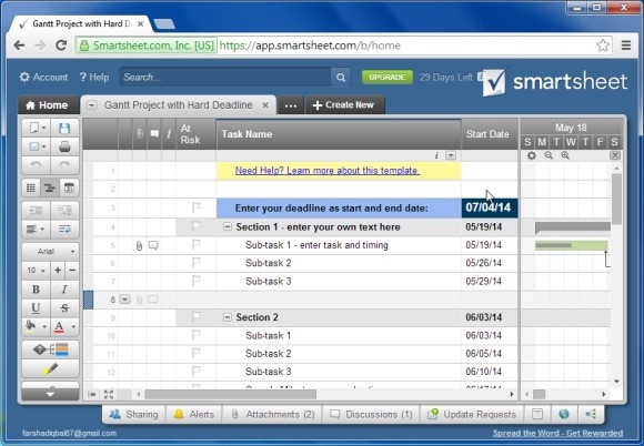 create gantt charts online