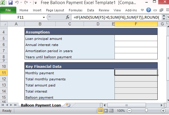 Built-In-Formula-for-Loan-Payments