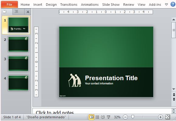 Create Presentations Designed for and About the Elderly