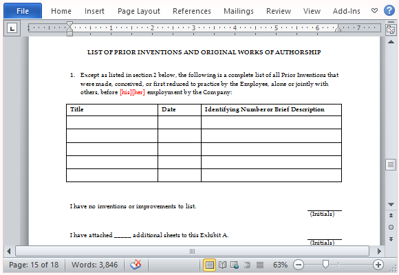 Easily List your Intellectual Property and Other Data