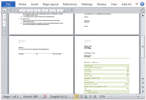 Include Tables, Charts and Diagrams to Your Proposal