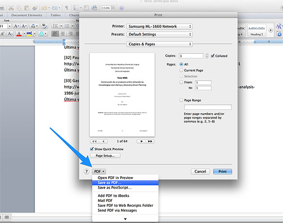 how to make pdf into word on mac