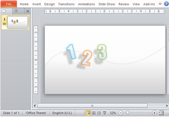 Animated Effect of Numbers Moving Along a Curved Path