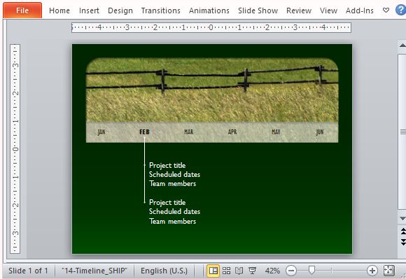 Beautiful and Standard Timeline for Many Topics and Themes