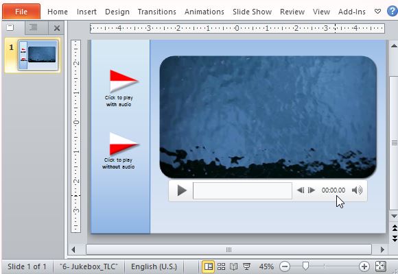 Insert Audio and Video Clips in Your Presentation