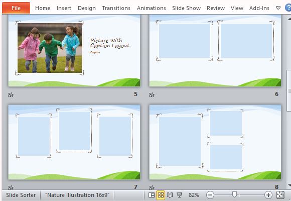 FIll with Photos and other Objects to Liven Up Your Presentation