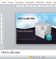 Use this Animated 3D Cube Template with Subtle Animation