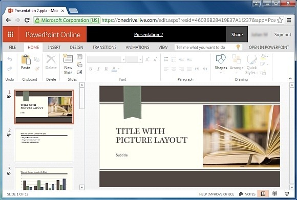 Academic PowerPoint template