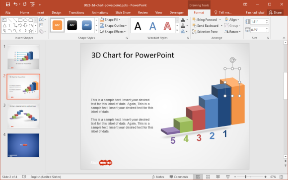 Free Powerpoint Bar Chart Templates