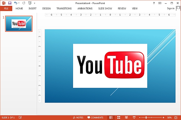 Add YouTube videos to PowerPoint
