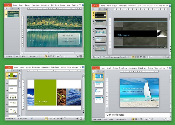 Best free nature PowerPoint templates