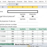 Blood Pressure Tracker Template for a Healthier Lifestyle