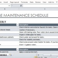 Create a Standard Maintenance Schedule For Your Home