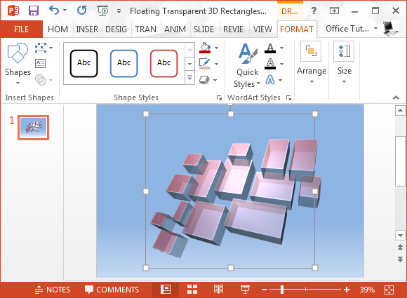 Customize 3D cubes