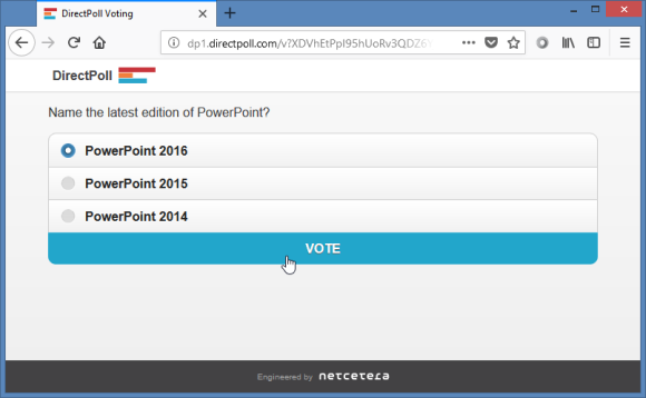 DirectPoll Voting