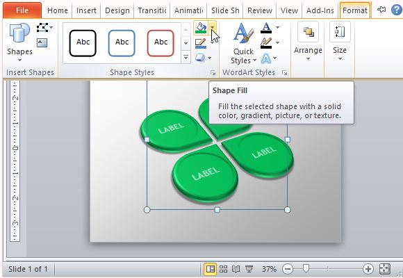 Easily To Customize Graphic Slide