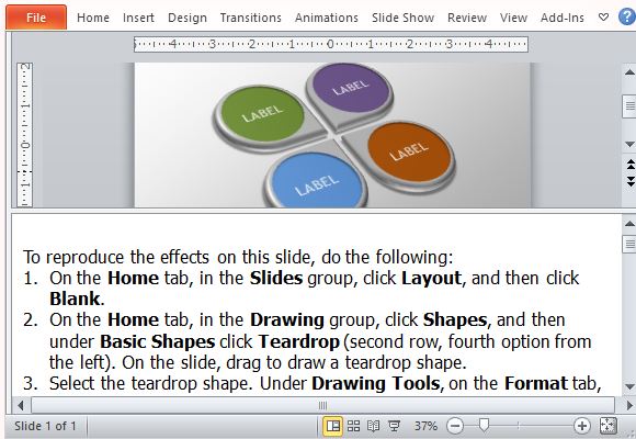 Follow Notes Pane Instructions