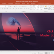 Free Color Smoke PowerPoint Template