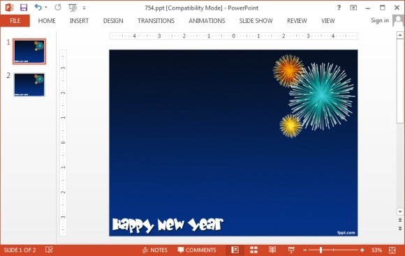 New Year Powerpoint Templates Free Download