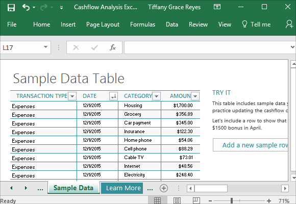 Just-add-sample-data-and-click-update-from-the-cashflow-tab