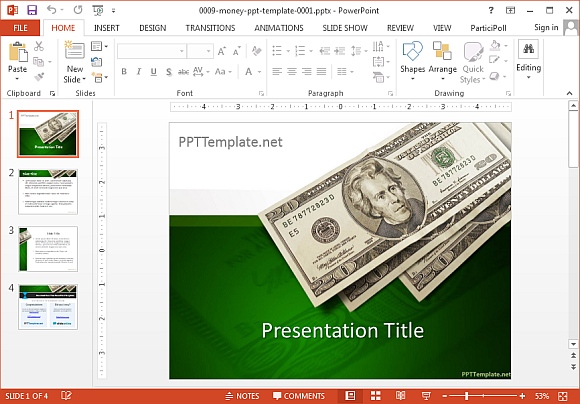 free-money-powerpoint-templates