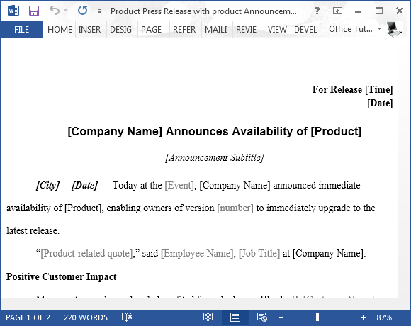 Just Launched The Perfect Release Planning Template For