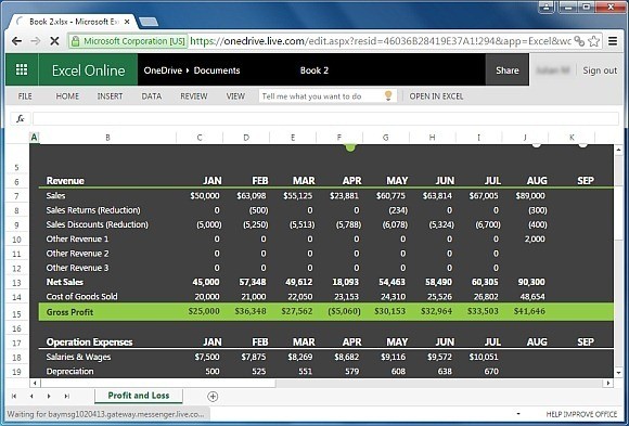 Excel Profit And Loss Template Free from freeofficetemplates.com
