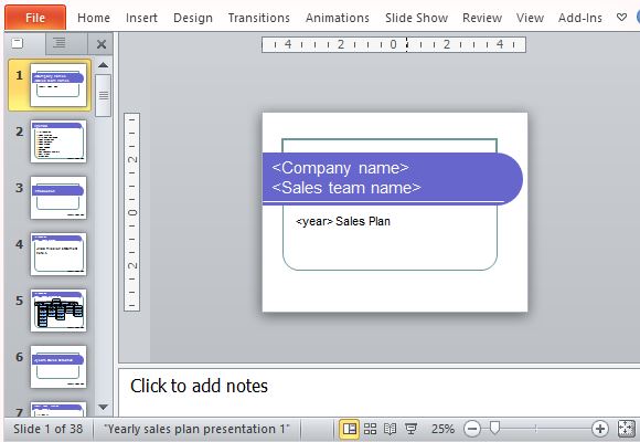 Sales Plan Template for Your Sales Team