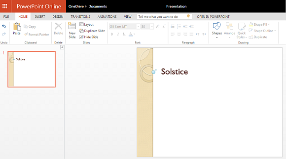 Solstice Template for PowerPoint