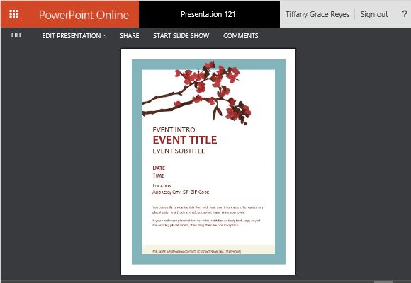 printable-spring-flyer-powerpoint-template