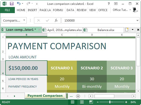 Tabs for Excel