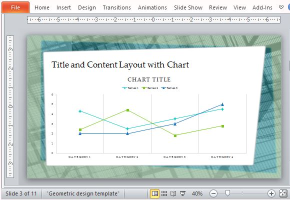 Use Sample Charts to Customize and Present Your Own Data