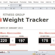 Visual Weight Loss Tracker for Groups and Teams