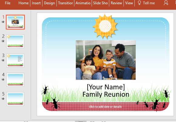 awesome-family-reunion-photo-album-template