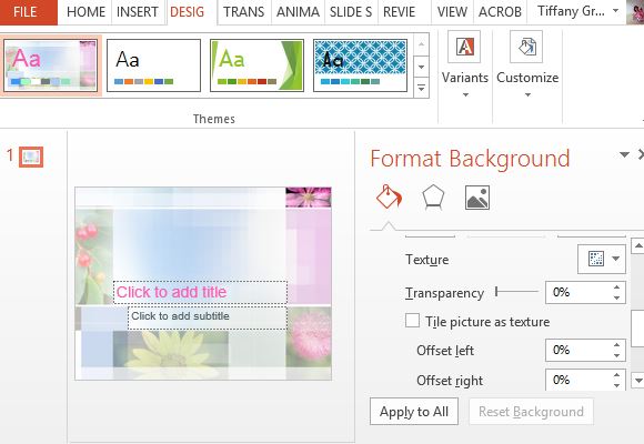 change-the-theme-or-format-the-background-to-customize