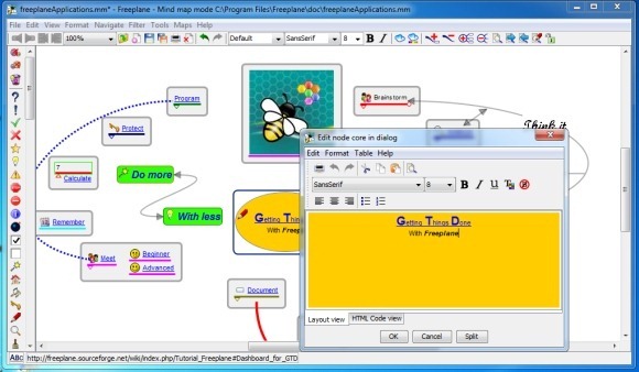 freeplane online mind mapping