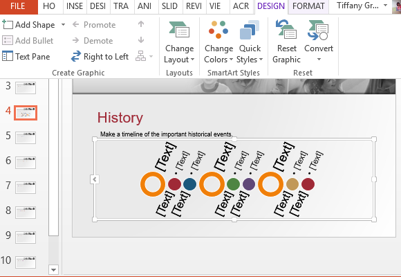 create-a-complementing-timeline-and-other-visuals-using-the-template