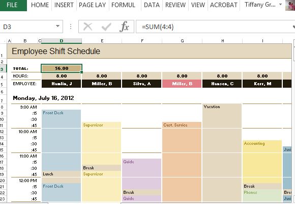 Employee Time & Increment Calculator For Excel