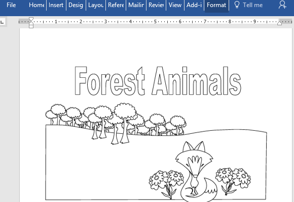 fun-forest-themed-animal-coloring-book