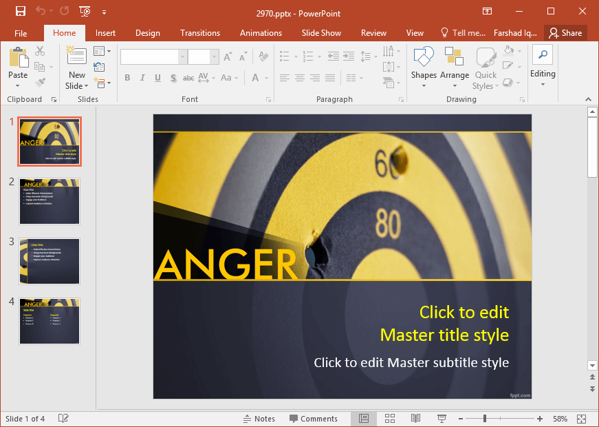 free-anger-management-powerpoint-template