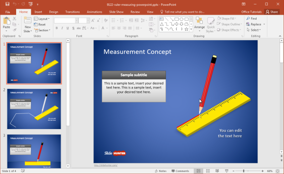 measurement-powerpoint-template