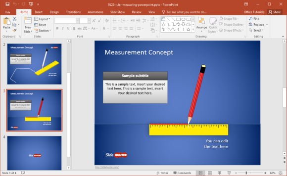 measurement-template-for-powerpoint