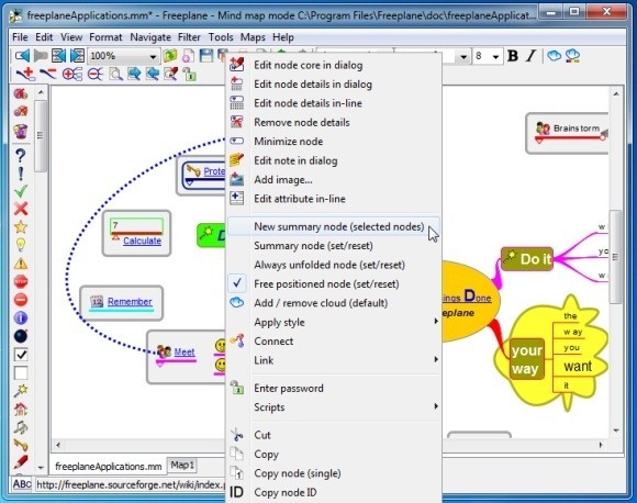 mind mapping options