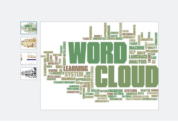 Microsoft Word Cloud Template