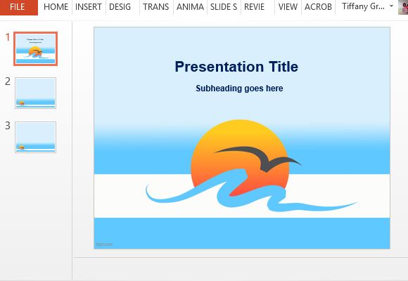 sun-and-sea-template-for-beautiful-and-inspiring-presentations